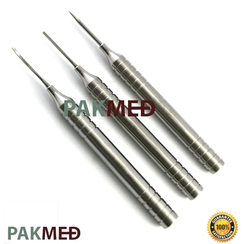 Pakmed M-134.5 Atraumatic Extraction Flexible Periotomes Kit 3 Pcs thumb #2