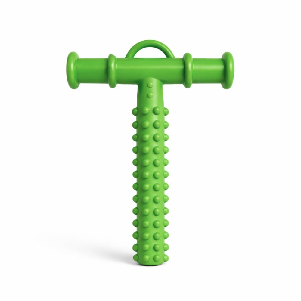 B-Arm Chewy Tube(Green) |Sensory Chewing Aid for Kids & Adults |Textured Bump Design for Oral Stimulation |Supports Autism, ADHD & Sensory Needs |Improves Oral Motor Skills |Moderate to Strong Chewers-image-19