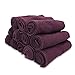 Bleach-Safe Professional Salon Towels |100% Cotton | 3 lbs. - Heavy, Thick Towels | 12 Pack, Large 16" x 28" Towel | Perfect for Hair Drying, Salon, Gym, Spa, Bath, Tanning(Eggplant)