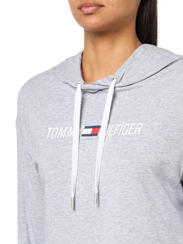 Image of Tommy Hilfiger Women's Lightweight Logo Hoodie Sweatshirt