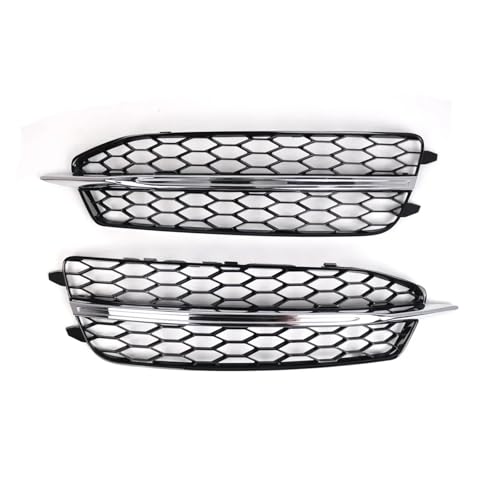 ƌ݊ Audi A6 C7 S Line S6 2011 2012 2013 2014ɓK - {fBLbgANZT[ Ԃ̃tgop[ tHOCgO njJZpOJo[(Silvery)