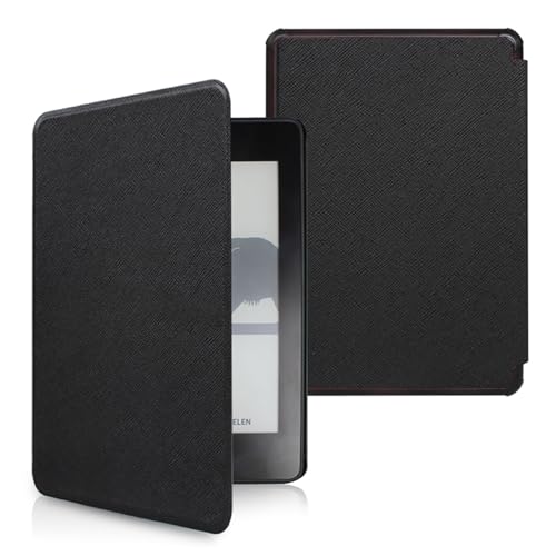 GUKSRASO Funda Parade 6' Kindle de 11.ª Generación (2024/2022), Resistente al Agua, con Función de Encendido y Apagado Automático, con Textura Cruzada de PU