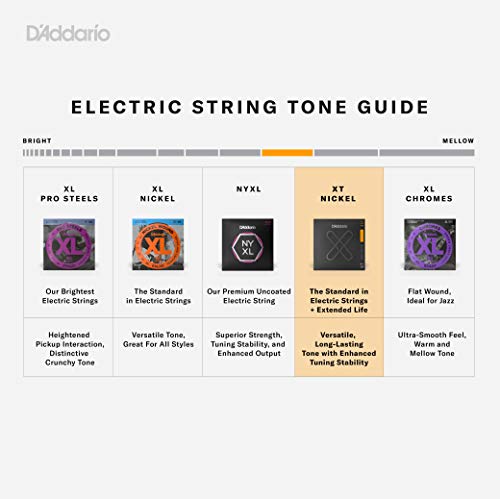 D’Addario Cordes XT pour guitare électrique XTE1046, acier plaqué nickel, Regular Light, 10-46 - Les Beatles, Paul McCartney, John Lennon, RIngo Starr, George Harrison D'Addario Cordes XT pour guitare électrique XTE1046, acier plaqué nickel, Regular Light, 10-46 – Image 4