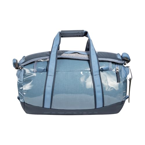 Image of Tatonka Barrel 25L - Waterproof Travel Bag with Large Opening, Padded Base and Lockable Zip, Elemental Blue, 25 litres, Durable travel bag with stowable backpack shoulder straps