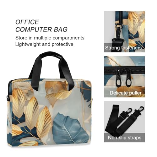 Bolso Bandolera para Laptop Golden Leaves 13-16 pulg miniatura 4