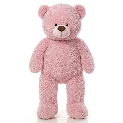 Image of 3 Feet Giant Pink Teddy Bear | Soft Plush Big Size Teddy | Cute Hugging Toy for Kids & Adults | Birthday, Anniversary & Romantic Gift for Girlfriend