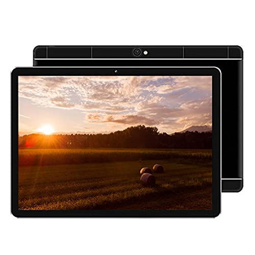 10 inch Android Tablet PC, Android 9.0, Phone Tablets with 4GB RAM 64GB Storage, Dual Sim Card Slot, 2MP Front Camera + 5MP Rear Camera, WiFi, Bluetooth, GPS, Octa Core, 1280 × 800 HD Screen