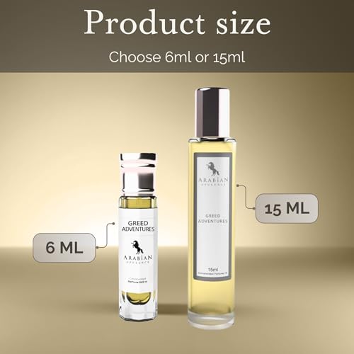 Arabian Opulence FR78 GREED ADVENTURES Roll-on Perfume Oil | Concentrated Fragrance Body Oil | Long Lasting Oil Based Perfume for Men | Travel Size Alcohol-Free Soft Perfume Oil Bottle (6ml) - Image 2