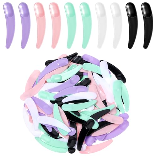 AOZUO �~�j���C�N�A�b�v�X�p�`���� �g���̂ăX�L���P�A �t�F�C�V�����N���[���}�X�N �ւ� ���ϗp�X�p�`���� �X�N�[�v �T���v�����O�ƃ~�L�V���O�p 100���� (�}���`�J���[)