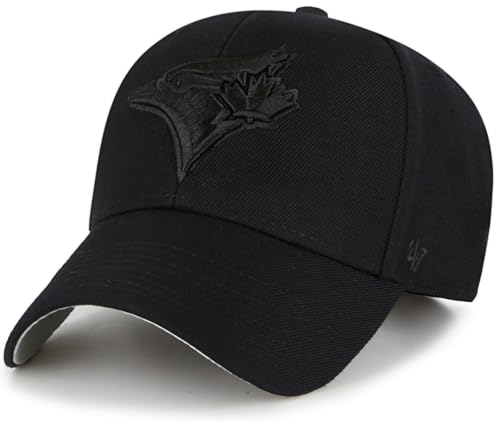 Casquette MLB noire 47 MVP avec logo brodé et visière incurvée adulte