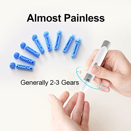 Blood Glucose Monitor Kit-Yasee Diabetes Testing Kit With 100 Blood Sugar Test Strips,100 Lancets,1 Glucose Meter,1 Lancing Device,Auto-Coding Glucometer For Home Use #TOP3