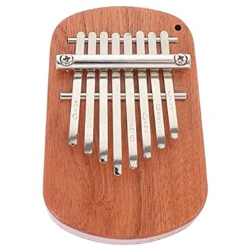 Capa do livro ARTIBETTER Kalimba Thumb Piano 8 Chave de Madeira Mini Portátil Mbira Dedo Piano Instrumento Musical para Iniciantes Presentes de Natal de Aniversário de Crianças