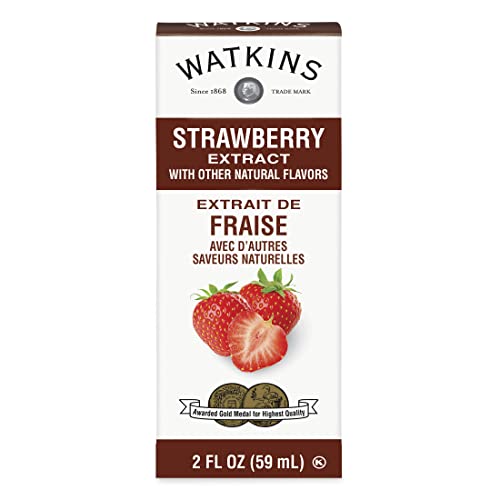 Watkins Strawberry Extract with Other Natural Flavors, 2 oz....