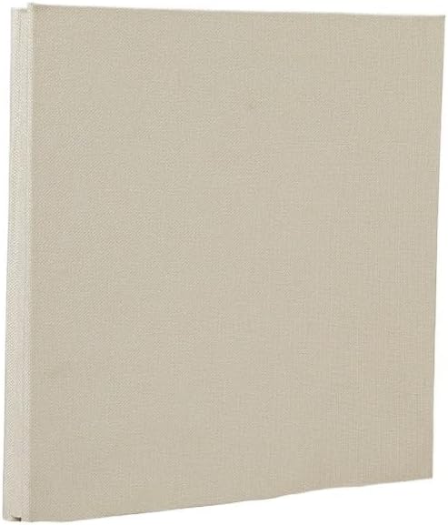 Burlap Self Adhesive Laminated Photo Album Retro Family Creative