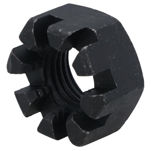 Écrou crénelé 3/4" BSF de haute précision pour moyeu de remorque robuste - 7