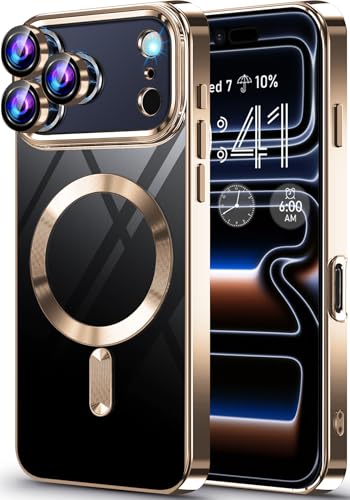Coque iPhone 17 Pro MagSafe transparente en TPU souple antichoc