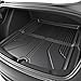 SUPER LINER Floor Mats for 2024-2025 2026 Tesla Model 3 Highland | 6-Piece Set Extra-Thick TPE All-Weather Floor & Cargo Liners | Pet & Child-Friendly Custom Fit Interior Accessories