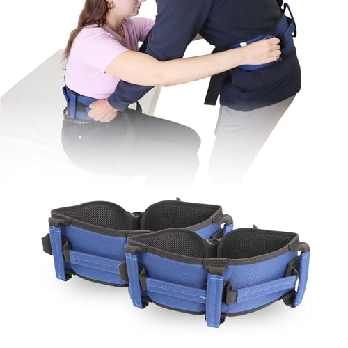 PEPE Mobility Cinturones de Transferencia con 7 Asas (x2 uds), Ayuda...