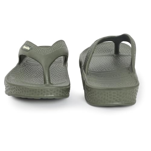 Image of Aqualite AL-1255 Slippers for Men with Comfotable Sole Slip-On Flat Flip Flops, Sliders, Chappal & Comfortable Slipper for Men