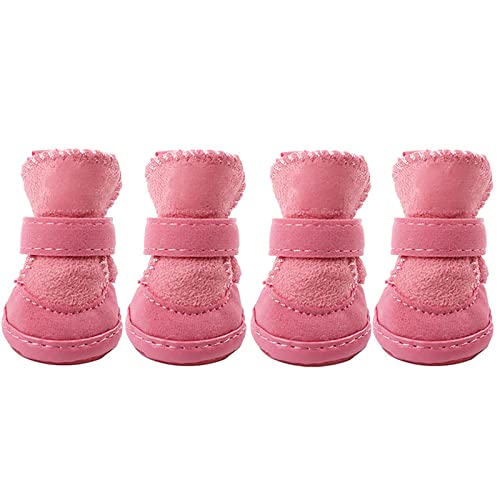 Chaussure pour chien étanche : lot de 4 bottes de protection imperméables