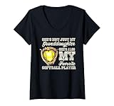 Funny She's Also My Favorite Softball Player Shirt