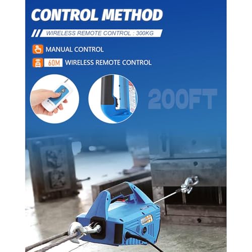 Polipasto Eléctrico 3 en 1 1500W Capacidad 200KG miniatura 3
