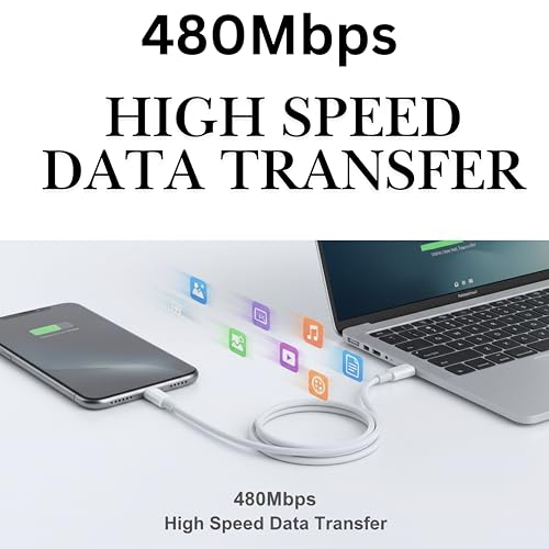 Image of Smolink Type-C to Port Data Cable | Durable Fast Charging & Data Sync Cable | Compatible for iPhones Devices | Original Superfast Charge
