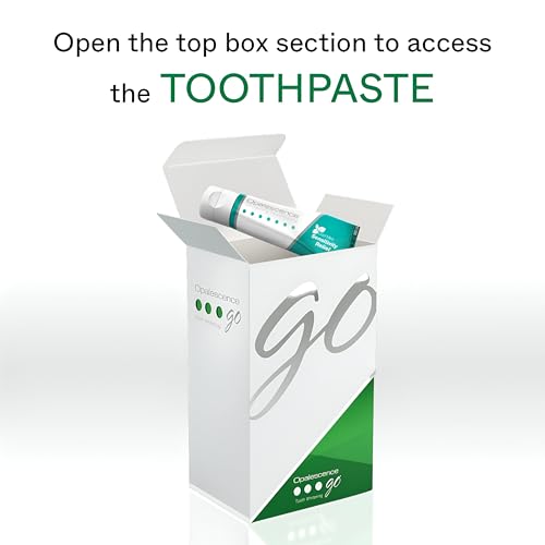 Image of Opalescence GO 15 Mint Whitening Bundle - (7 Treatments) Hydrogen Peroxide Prefilled Teeth Whitening Trays and Travel Whitening Sensitivity Toothpaste 1 Oz - Mint Flavor - 6288-1