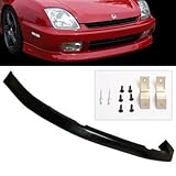 Remix Custom For 97-01 Honda Prelude Optional Style PU Front Body Bumper Lip Kit Spoiler