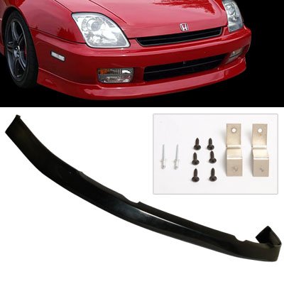 For 97-01 Honda Prelude Optional Style PU Front Body Bumper Lip Kit Spoiler