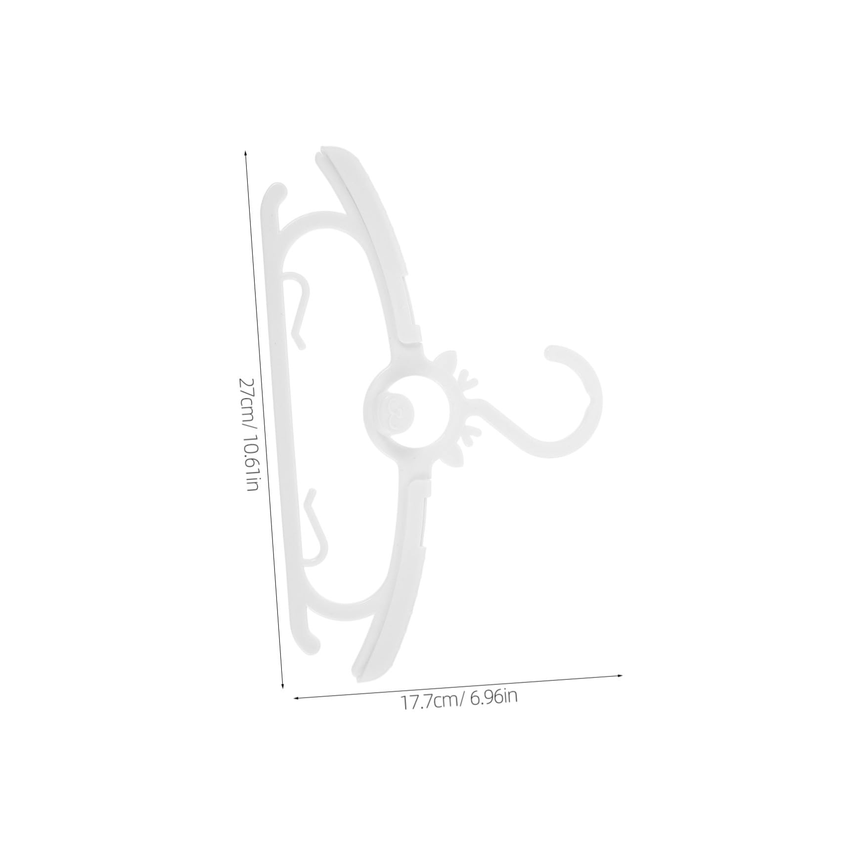 SOIMISS 30 Stück Hangers Kleiderständer Kleiderbügel Kind Kleiderbügel Für Babykleiderbügel Bügel Für Babykleidung Kinderbügel Bügel White