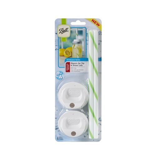 Ball Regular Mouth Mason Sip and Straw Lids Ball Regular Mouth Mason Sip and Straw Lids