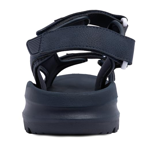 Image of Nautica Men's Athletic Sport Sandals - Adjustable Strap, Comfortable Open-Toe Hiking & Walking Sandals with Cushioned Sole