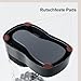 Gardner Pet Futterautomat Katze, 3.85L Wasserspender Hund mit Edelstahlschüssel, Ohne Strom, BPA Frei, Gravitation Wasserspender Katzen, für Mittlere/groß Haustiere (Grau)
