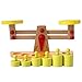 Juguete de Balanza de Equilibrio Madera con 6 Pesas Juego para Desarrollo de Inteligencia de Niños Muchachos