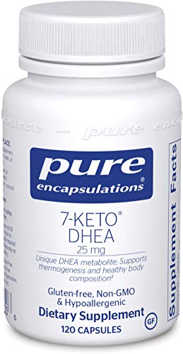 Pure Encapsulations - 7-Keto DHEA 25 mg - Unique DHEA Metabolite to Support Thermogenesis and Healthy Body Composition - 120 Capsules*