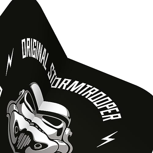 Shepperton Design Studios Original Stormtrooper Officially Licensed Dart Flights, Standard No2 Shape, 100 Micron, Black Stormtrooper Helmet, 10 Sets of 3 Flights (10XF4153) - Image 2