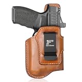 IWB Leather Light-Bearing Holster for Hellcat Pro w/Baldr S/Mini/RL Mini