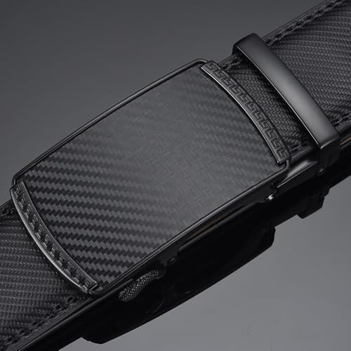 Men's Belt,Slide Ratchet Belt For Gift Men Dress Pant Shirt,Trim To Fit NSPD013
