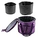 Crystal Singing Bowls Carry Case Travel Bag Multifunctional Padded Thick Sound Bowl Case Detachable Liners for Travel Camping- 11 inch