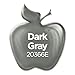 Apple Barrel Gloss Acrylic Paint in Assorted Colors (2-Ounce), 20366 Dark Grey