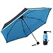 MissZZ Mini Parapluie de Voyage pour Parapluie de Poche ensoleillé et pluvieux, Parapluie Pliant Anti-6 Nervures Compact léger pour Femme, Fille, Enfant