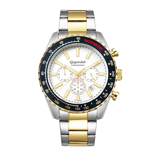 Montre quartz Gigandet Hommes bracelet acier inoxydable 8VNAG28NE/008 montre analogique japonaise