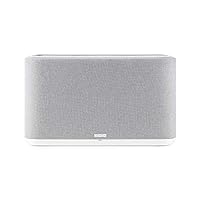 Denon Home 350 Wireless Speaker, HEOS Built-in, Alexa Built-in, AirPlay 2, and Bluetooth, Compact Design, White