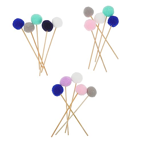 OHPHCALL 15pcs Aromatherapy Plug-in Essential Oil Rods Diffuser Sticks for Scent Diffuser Random