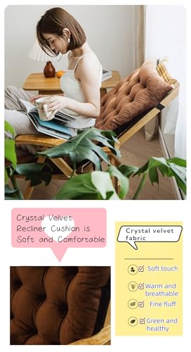 Fauteuil à bascule dossier haut contre le mal de dos avec coussin moelleux