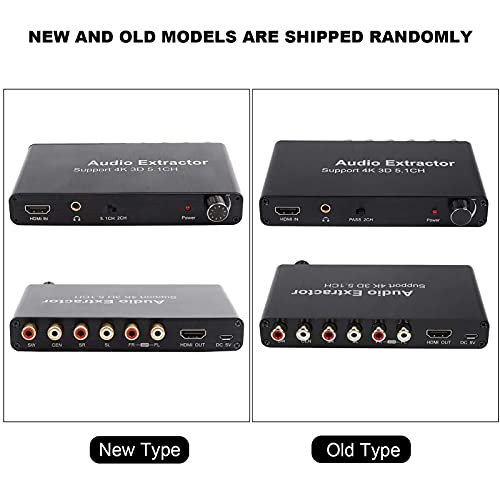 Annadue Estrattore Audio 3D HDMI, convertitore