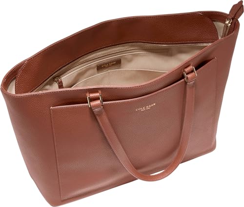 Image of Cole Haan Women's Elyse Leather Tote Bag