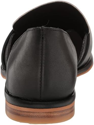 Dolce Vita Women's Moyra Loafer Flat, Black/White Leather, 6.5 | Image 2