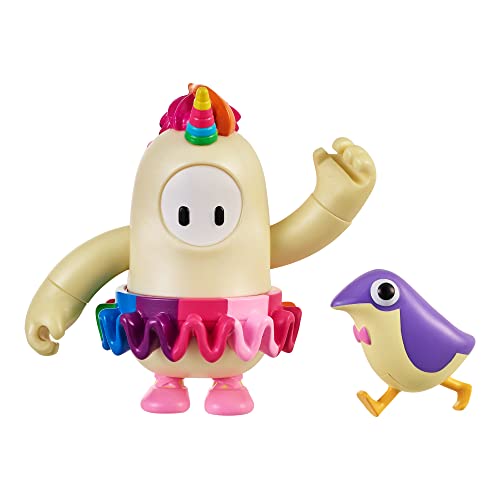 Fall Guys: Ultimate Knockout Official - Figura de acción articulada Fairycorn de 10 cm con Accesorio